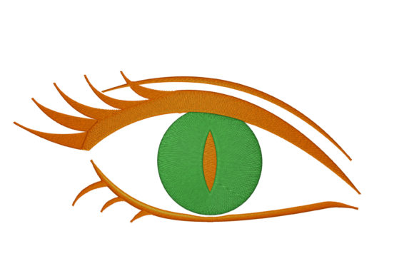 Big Eye: A Charming Machine Embroidery Design for Gifts