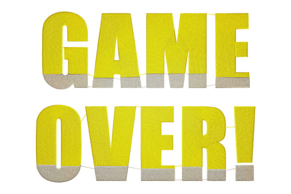 Game over Sign: A Designer's Review for Personalized Gifts