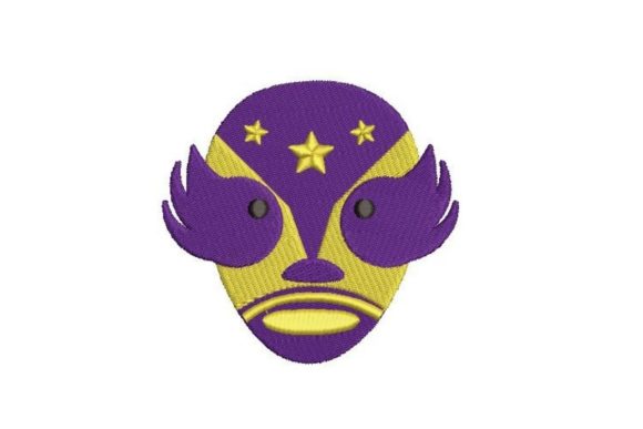 Luche Libre Mask: A Bold Holiday Embroidery Review