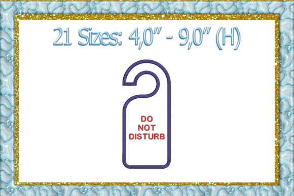 Review: Do Not Disturb Door Hanger ITH Applique