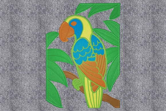 Review: Multicolor Parrot in the Jungle for Boutique Sweatshirts