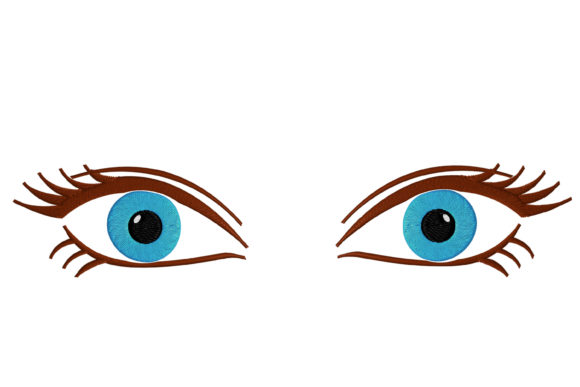 Woman Eyes: A Soulful Embroidery Design for Handmade Gifts